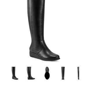 Easy Spirit Black Over the Knee Boots